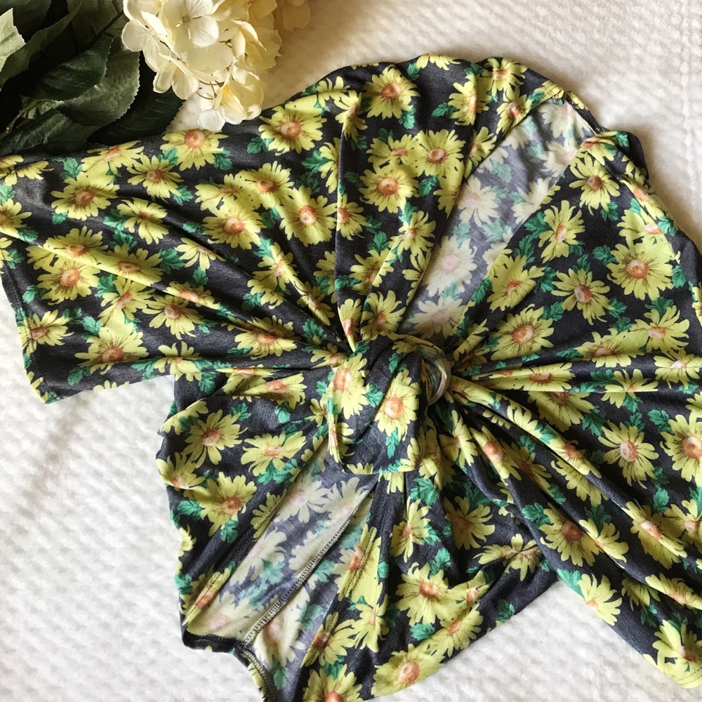 Sunflower Tie Cardigan